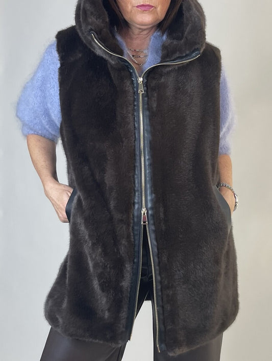 Gilet pelliccia